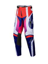 ALPINESTARS YOUTH RACER WURX PANTS MULTICOLOR WHITE