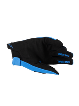 ALPINESTARS YOUTH RADAR BLUE BLACK GLOVES