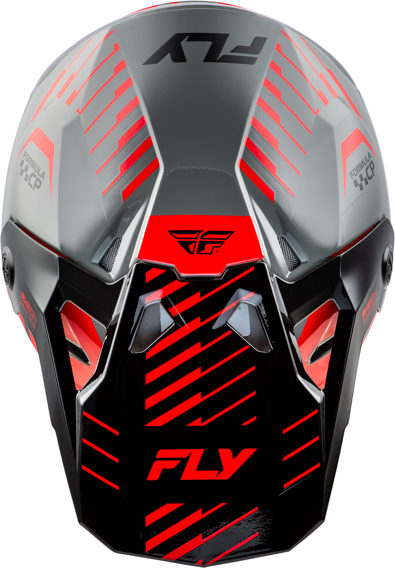 Formula CP Slice Helmet - Grey/Red/Black