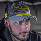 Two Stroke Smoker Grey Trucker Cap