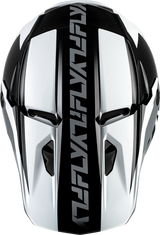 Kinetic Crest Helmet - Black/White/Grey