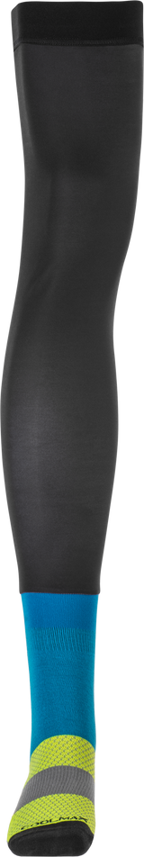 Knee Brace Sock - Hi-Viz/Black/Blue