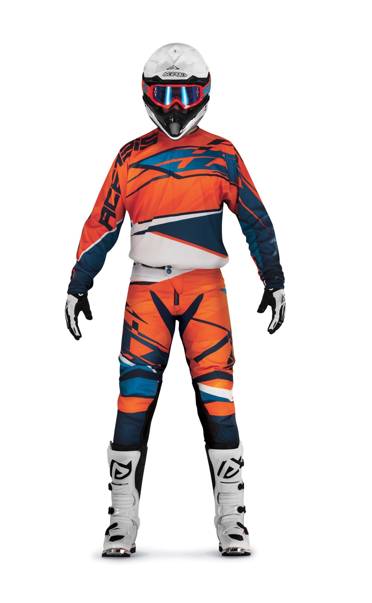 Acerbis X-Gear Jersey Orange/Blue