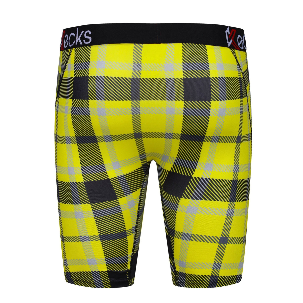 Yellow Tartan Mens Boxer Shorts