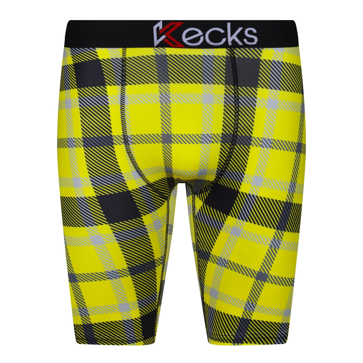 Yellow Tartan Mens Boxer Shorts