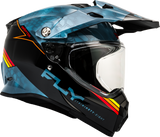 Kinetic Trekker Kryptek Helmet - Slate/Black/Red