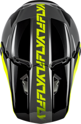 Kinetic Crest Helmet - Grey/Black/Hi-Viz
