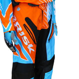 Risk Racing Ventilate Pants, Blue / Orange