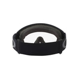OAKLEY L FRAME MX GOGGLE (MATTE CARBON FIBRE) CLEAR LENS