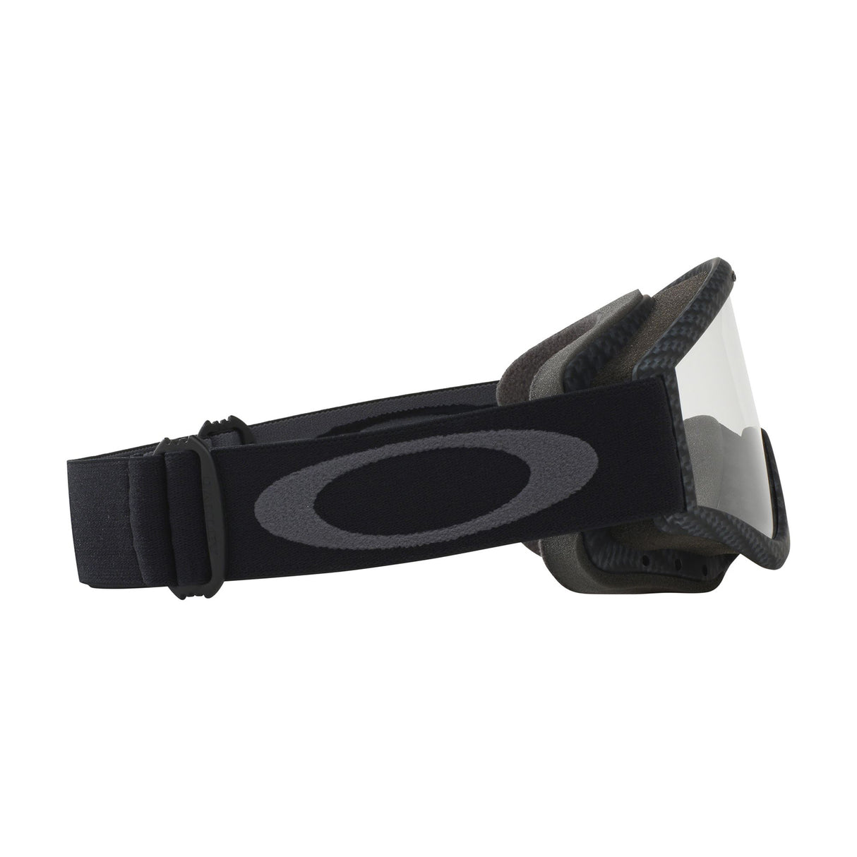 OAKLEY L FRAME MX GOGGLE (MATTE CARBON FIBRE) CLEAR LENS