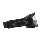 OAKLEY L FRAME MX GOGGLE (MATTE CARBON FIBRE) CLEAR LENS