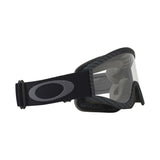OAKLEY L FRAME MX GOGGLE (MATTE CARBON FIBRE) CLEAR LENS