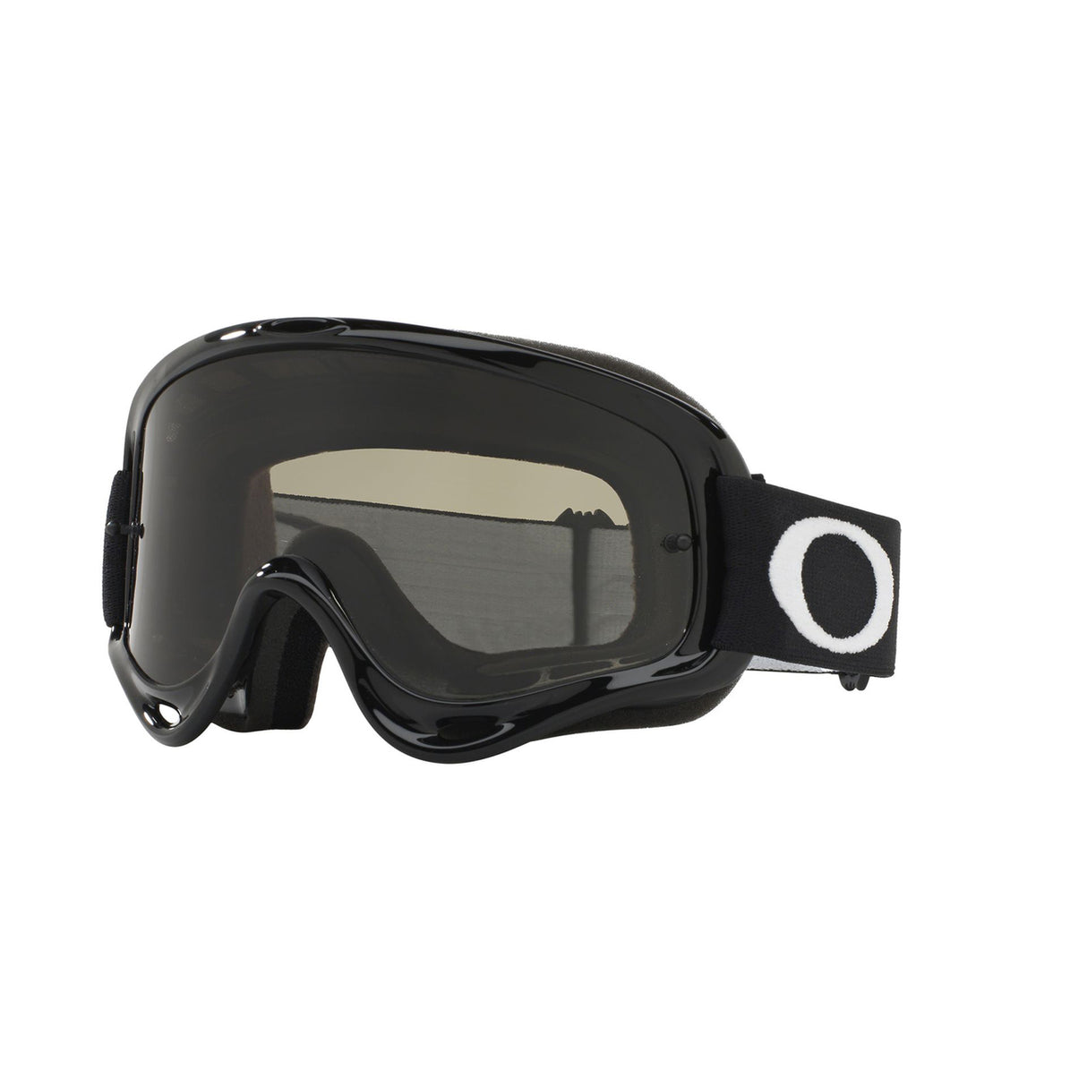 OAKLEY O FRAME SAND MX GOGGLE ADULT (JET BLACK) DARK GREY LENS INC. CLEAR LENS