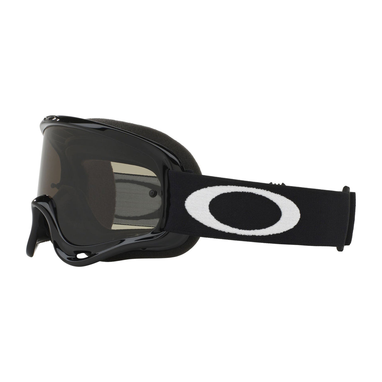 OAKLEY O FRAME SAND MX GOGGLE ADULT (JET BLACK) DARK GREY LENS INC. CLEAR LENS