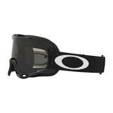 OAKLEY O FRAME SAND MX GOGGLE ADULT (JET BLACK) DARK GREY LENS INC. CLEAR LENS
