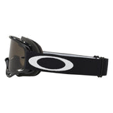 OAKLEY O FRAME SAND MX GOGGLE ADULT (JET BLACK) DARK GREY LENS INC. CLEAR LENS