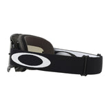 OAKLEY O FRAME SAND MX GOGGLE ADULT (JET BLACK) DARK GREY LENS INC. CLEAR LENS