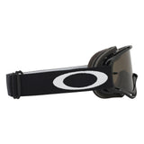 OAKLEY O FRAME SAND MX GOGGLE ADULT (JET BLACK) DARK GREY LENS INC. CLEAR LENS