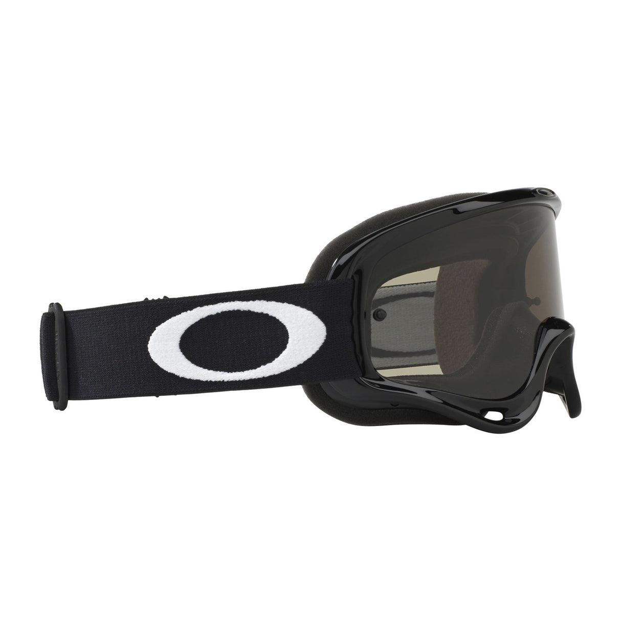 OAKLEY O FRAME SAND MX GOGGLE ADULT (JET BLACK) DARK GREY LENS INC. CLEAR LENS
