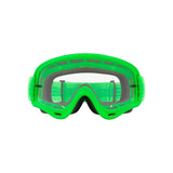 OAKLEY O FRAME MX GOGGLE MOTO GREEN CLEAR LENS