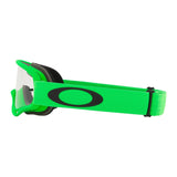 OAKLEY O FRAME MX GOGGLE MOTO GREEN CLEAR LENS