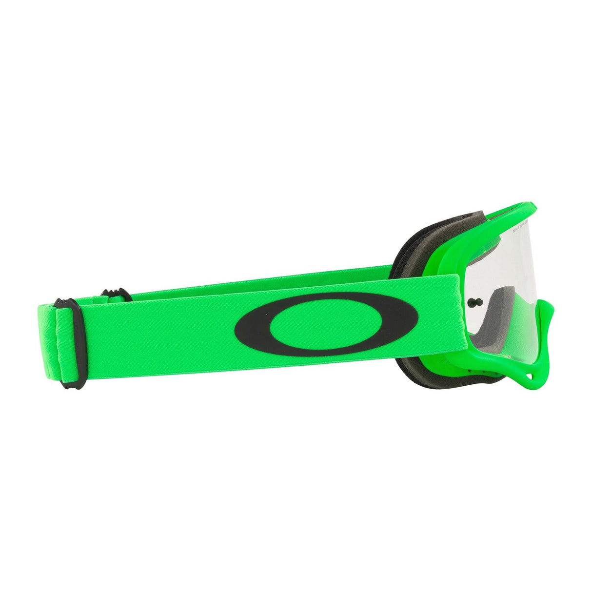 OAKLEY O FRAME MX GOGGLE MOTO GREEN CLEAR LENS