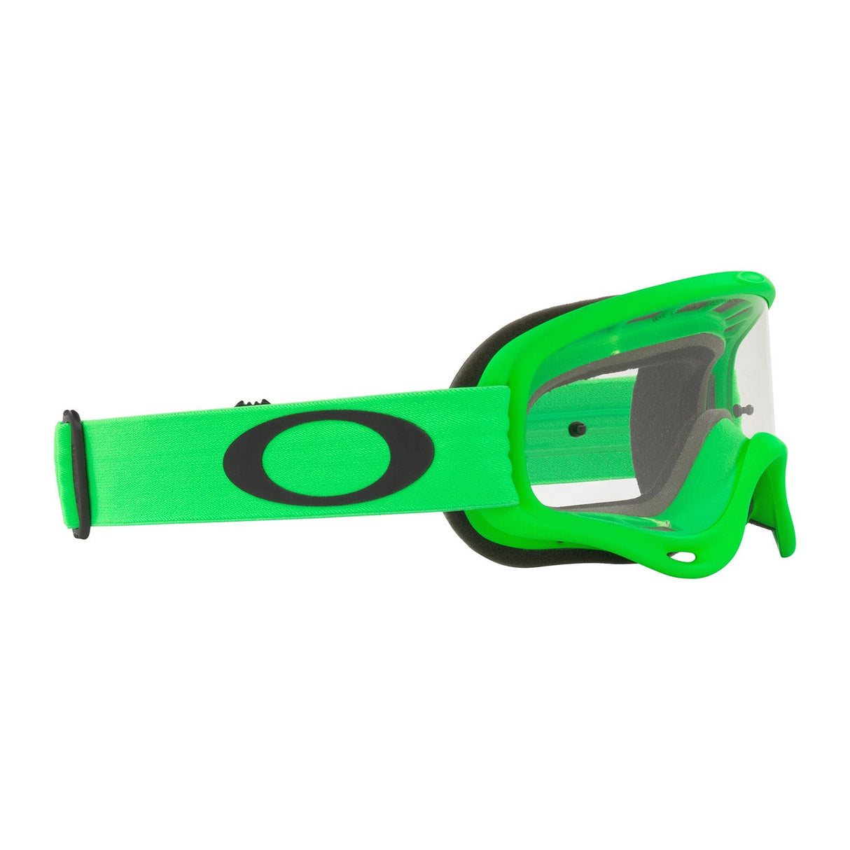 OAKLEY O FRAME MX GOGGLE MOTO GREEN CLEAR LENS