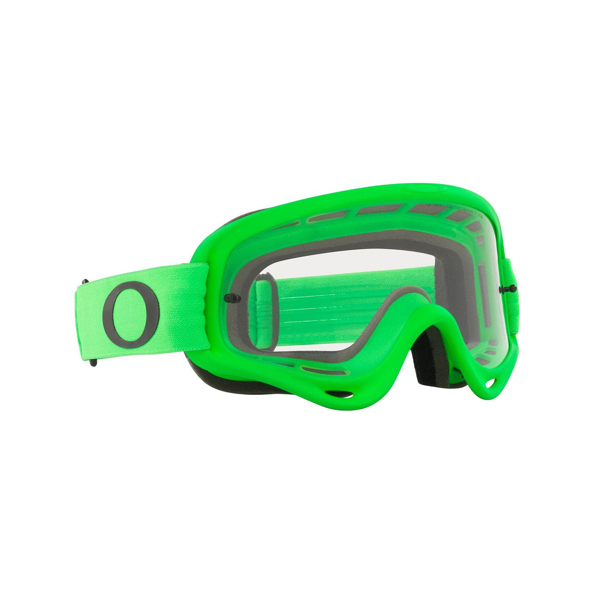 OAKLEY O FRAME MX GOGGLE MOTO GREEN CLEAR LENS