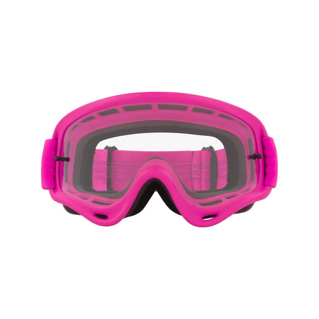 OAKLEY XS O FRAME MX GOGGLE CLEAR LENS PINK