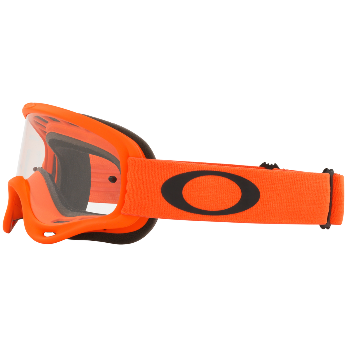 OAKLEY XS O FRAME MX GOGGLE CLEAR LENS ORANGE