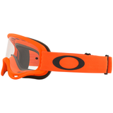 OAKLEY XS O FRAME MX GOGGLE CLEAR LENS ORANGE