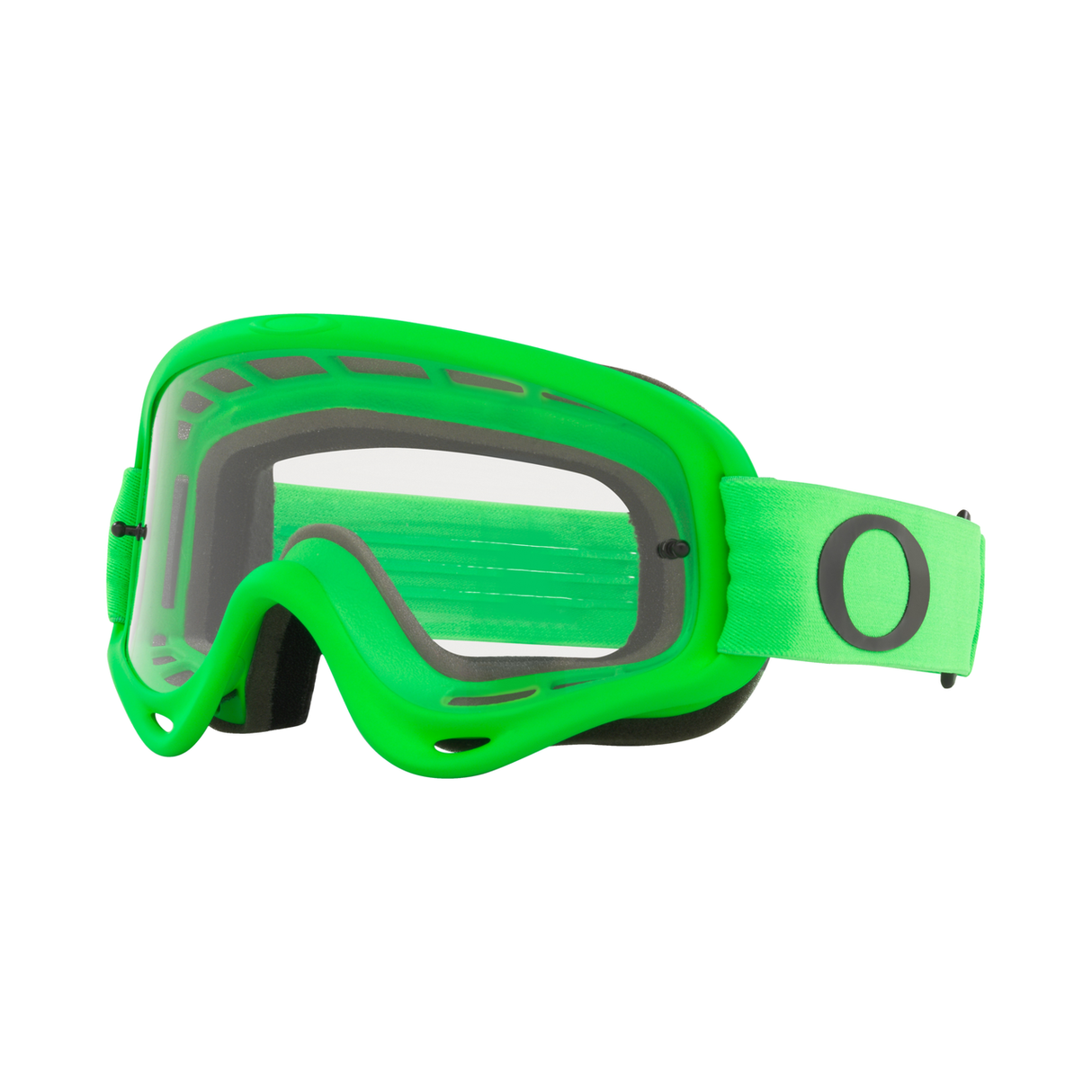 OAKLEY XS O FRAME MX GOGGLE CLEAR LENS GREEN