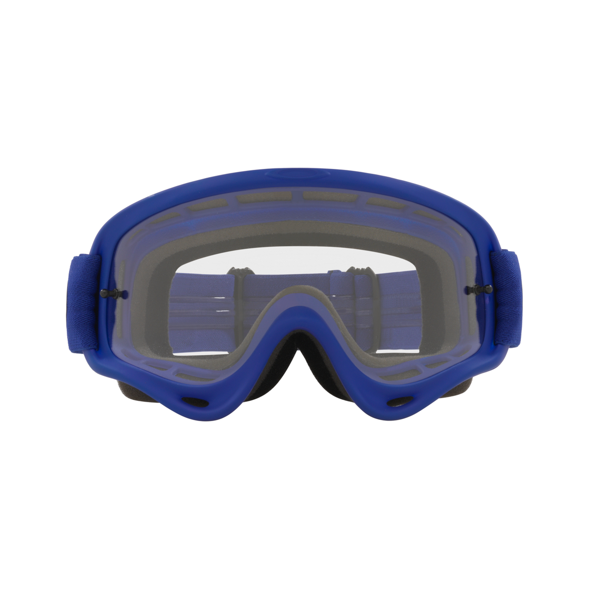 OAKLEY XS O FRAME MX GOGGLE CLEAR LENS BLUE