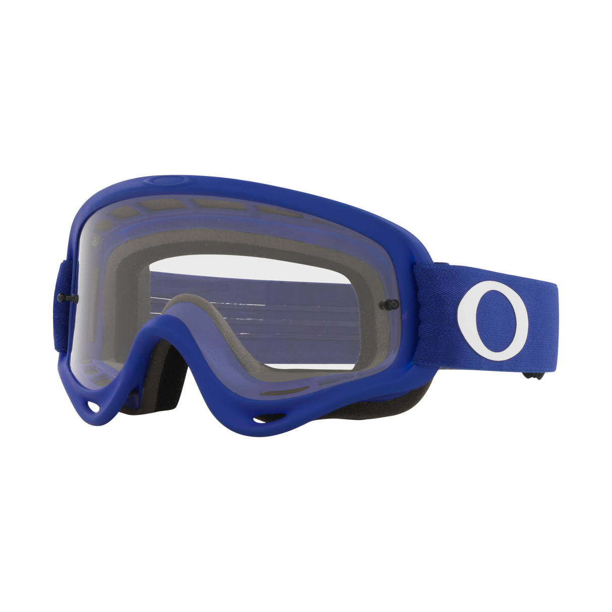 OAKLEY XS O FRAME MX GOGGLE CLEAR LENS BLUE