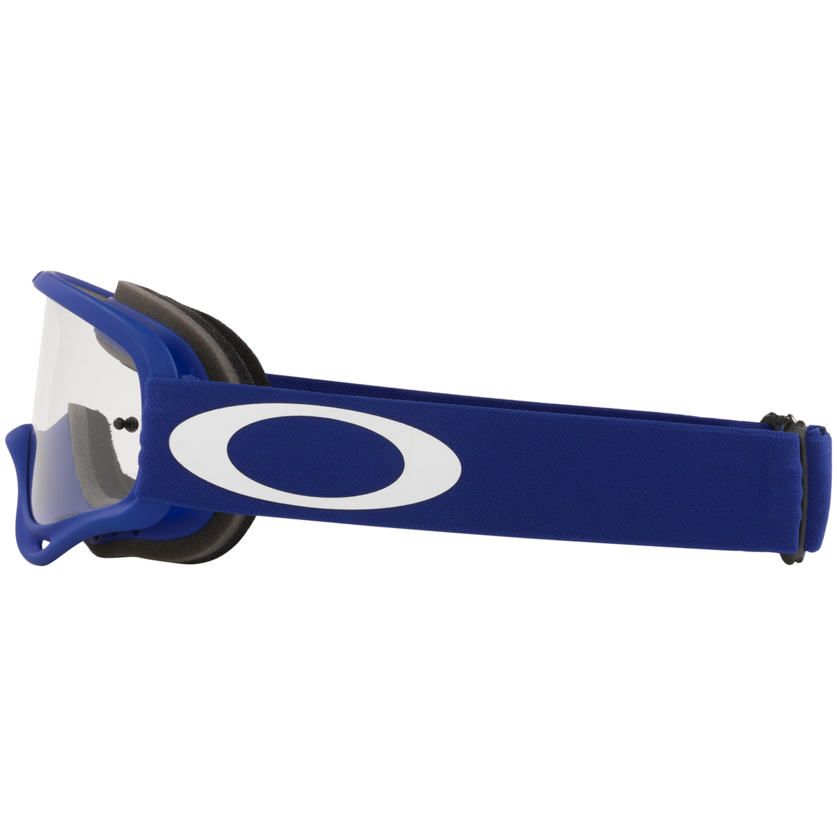 OAKLEY XS O FRAME MX GOGGLE CLEAR LENS BLUE