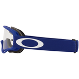 OAKLEY XS O FRAME MX GOGGLE CLEAR LENS BLUE