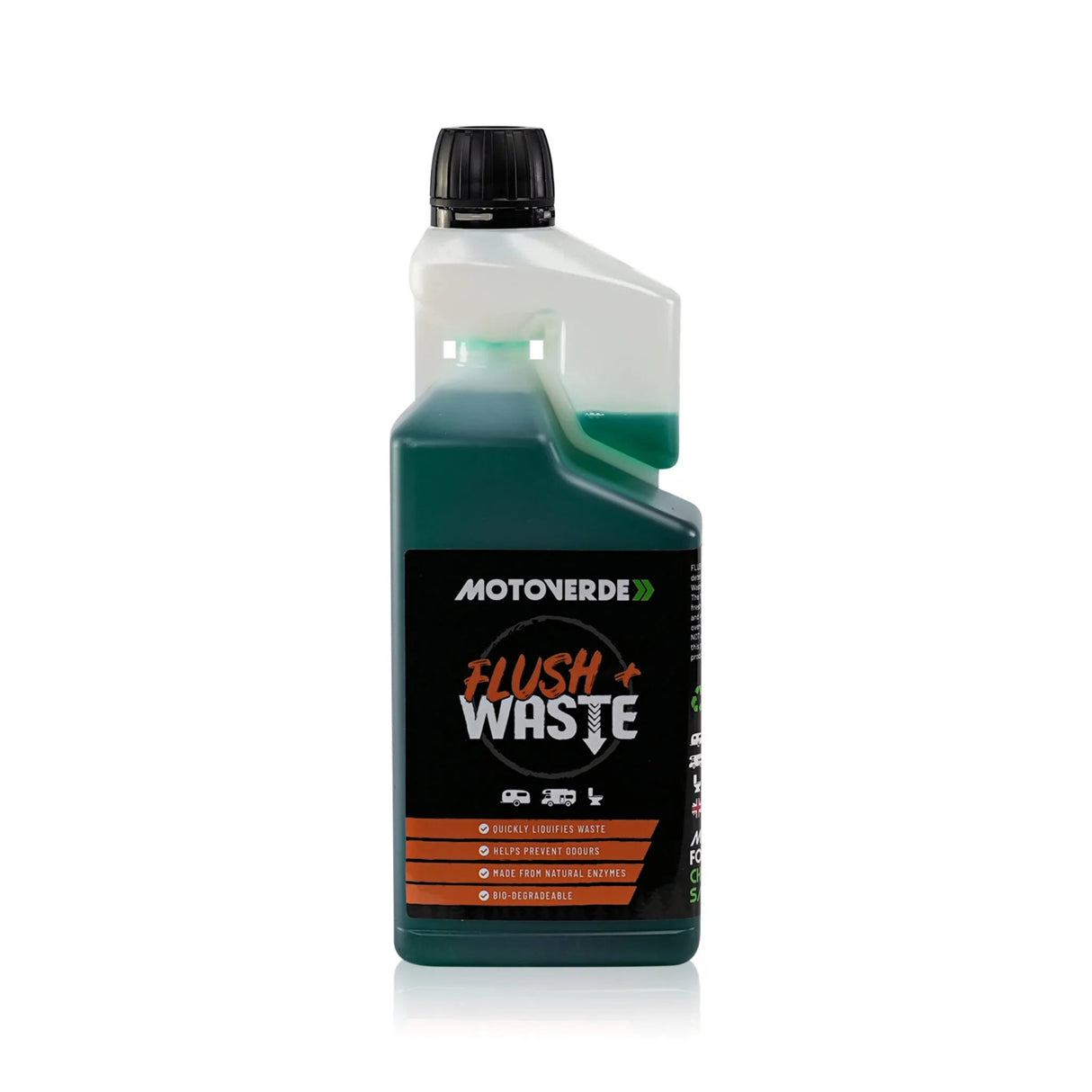 MOTOVERDE FLUSH & WASTE FLUID 1L