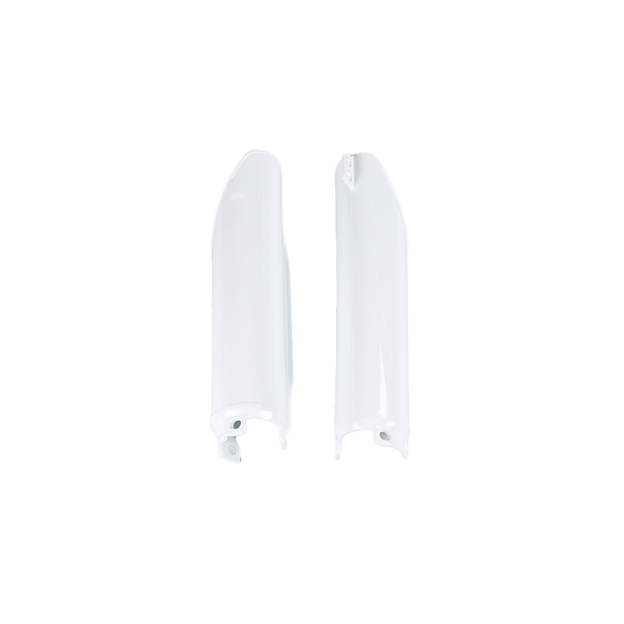 UFO Fork Slider Protectors (White) Honda CR125/250/500 91-07 CRF250 04-13 CRF450 02-08