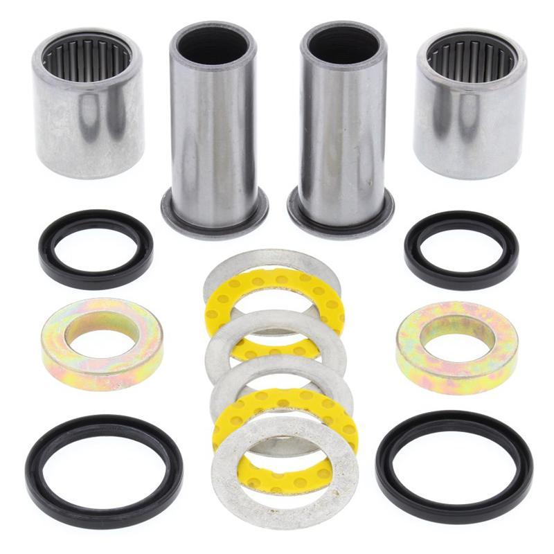 All Balls Swing Arm Bearing and Seal Kit - Suzuki RM125-250 96-08 RM-Z250 07-22 RM-Z450 05-22 DRZ400 00-21