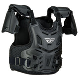 FLY RACING FLY REVEL CE CHEST PROTECTOR YOUTH BLACK