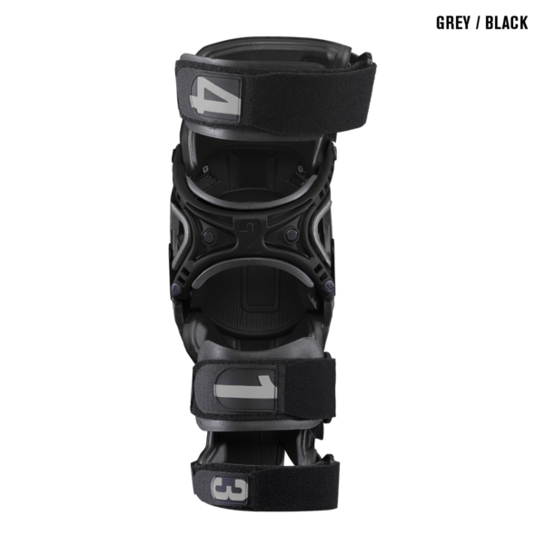 MOBIUS BRACES X8 KNEE BRACE - GREY/BLACK