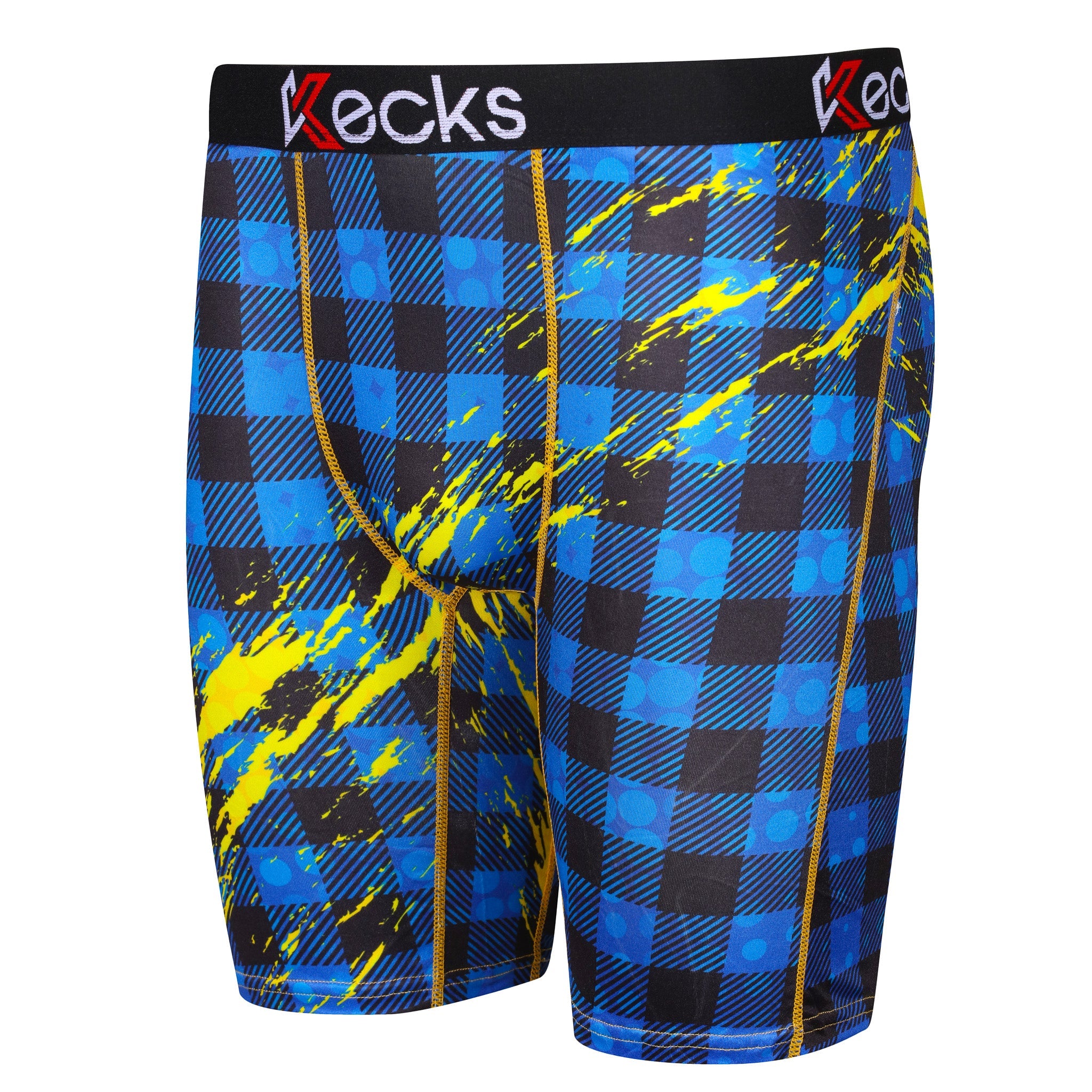 Kids Blue Bobtail Print Boxer Shorts, Mens Sports Underwear