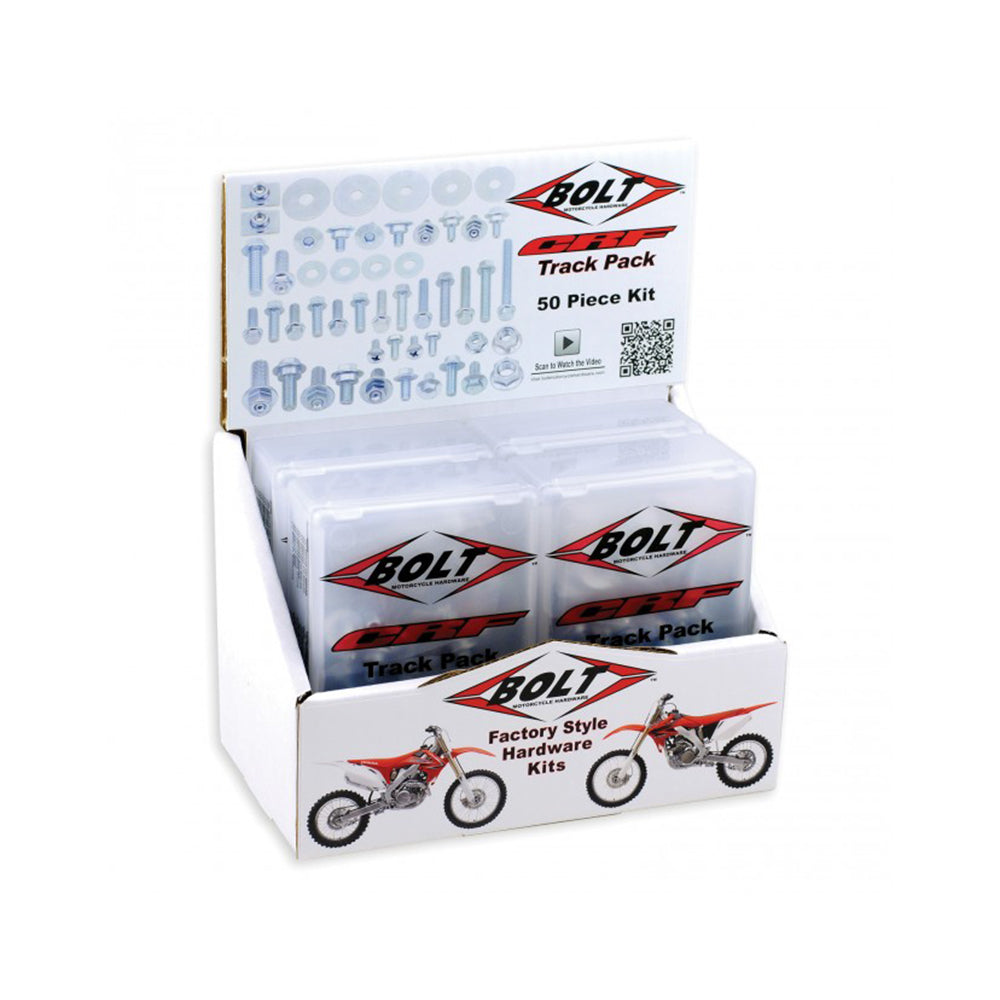 Track Pack Fastener Kit Honda Crf Style 6Pc Box Set