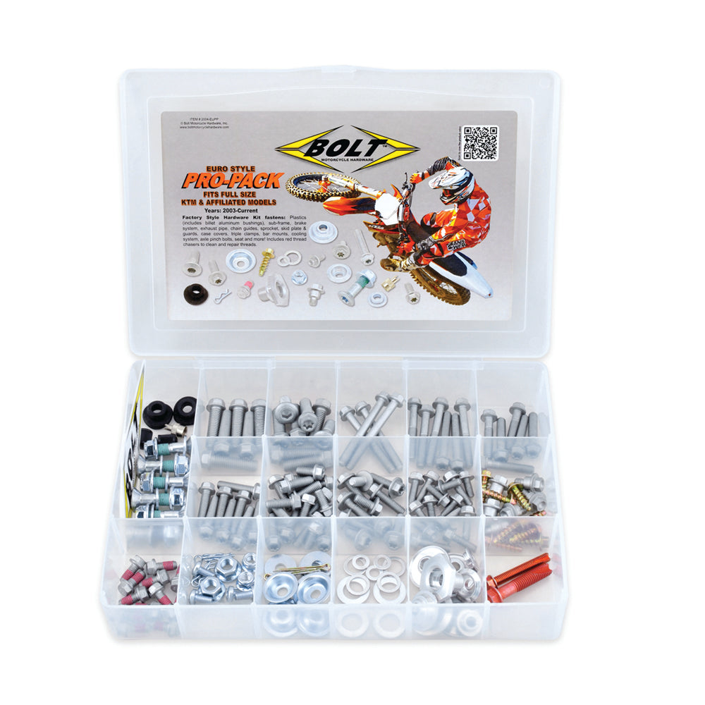 Pro Pack Fastener Kit Euro Style