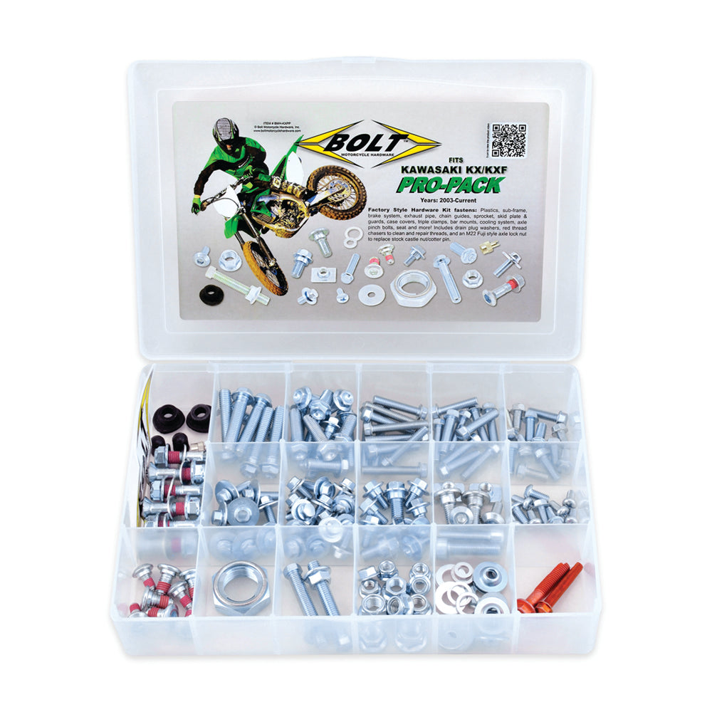 Pro Pack Fastener Kit Kawasaki Kx/Kxf Style