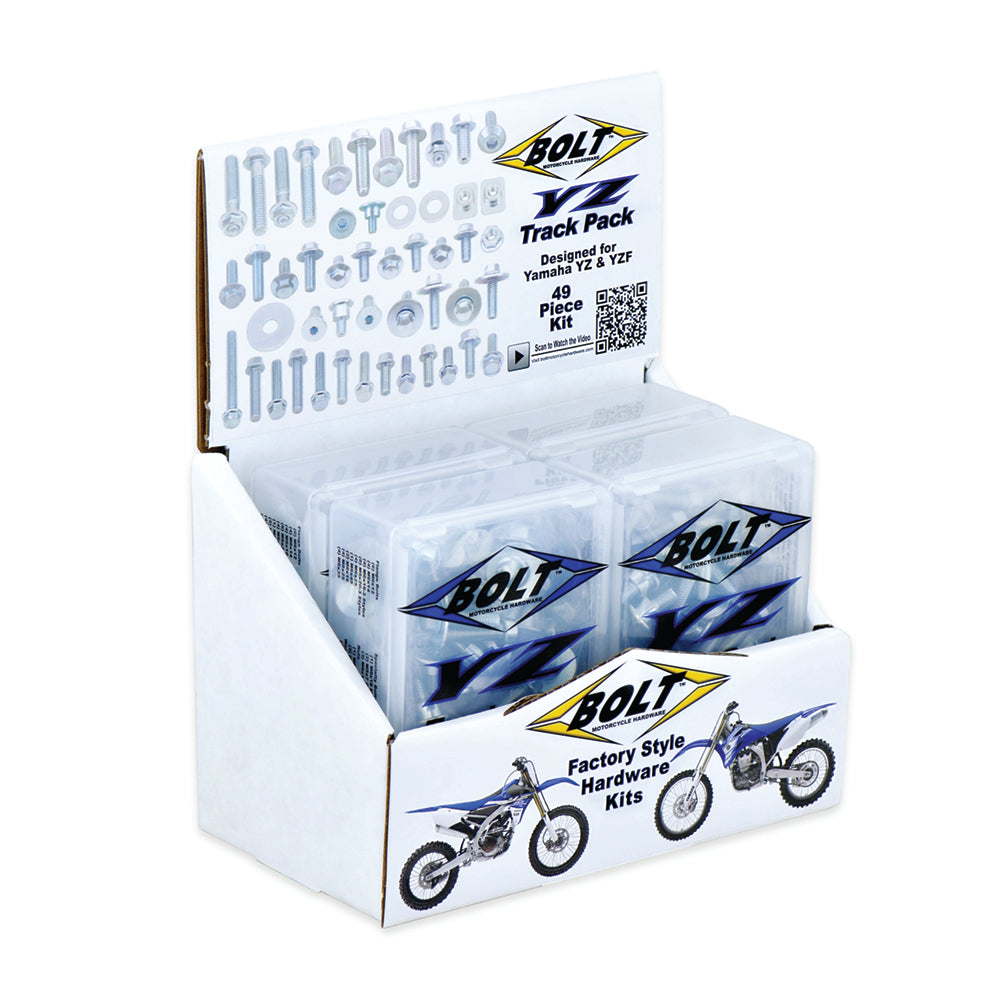 Track Pack Fastener Kit 6Pc Box Set Yamaha Yz/Yzf Style