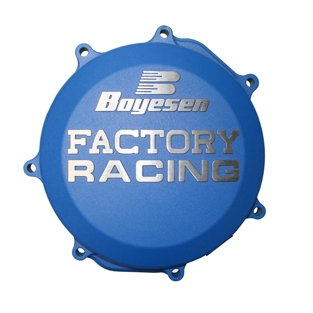 Boyesen Clutch Cover Ktm/Hqv/Gas Sx-F/Fc250-350 16-22, Exc-F/Fe250-350 17-22, Mc/Ec/Ex-F250-350 21-22 Blue
