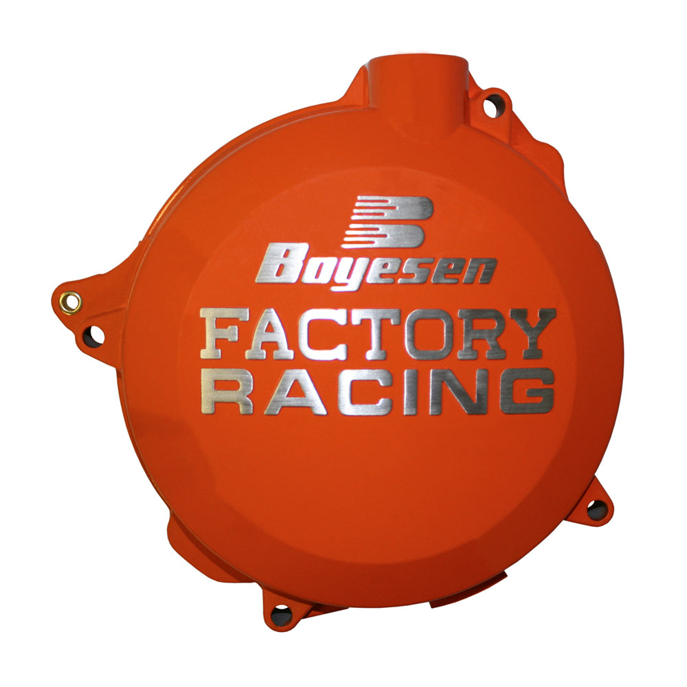 Boyesen Clutch Cover Ktm Sx250 2T 03-12, Exc/Xc250 03-12, Exc/Xc300 03-12 Orange