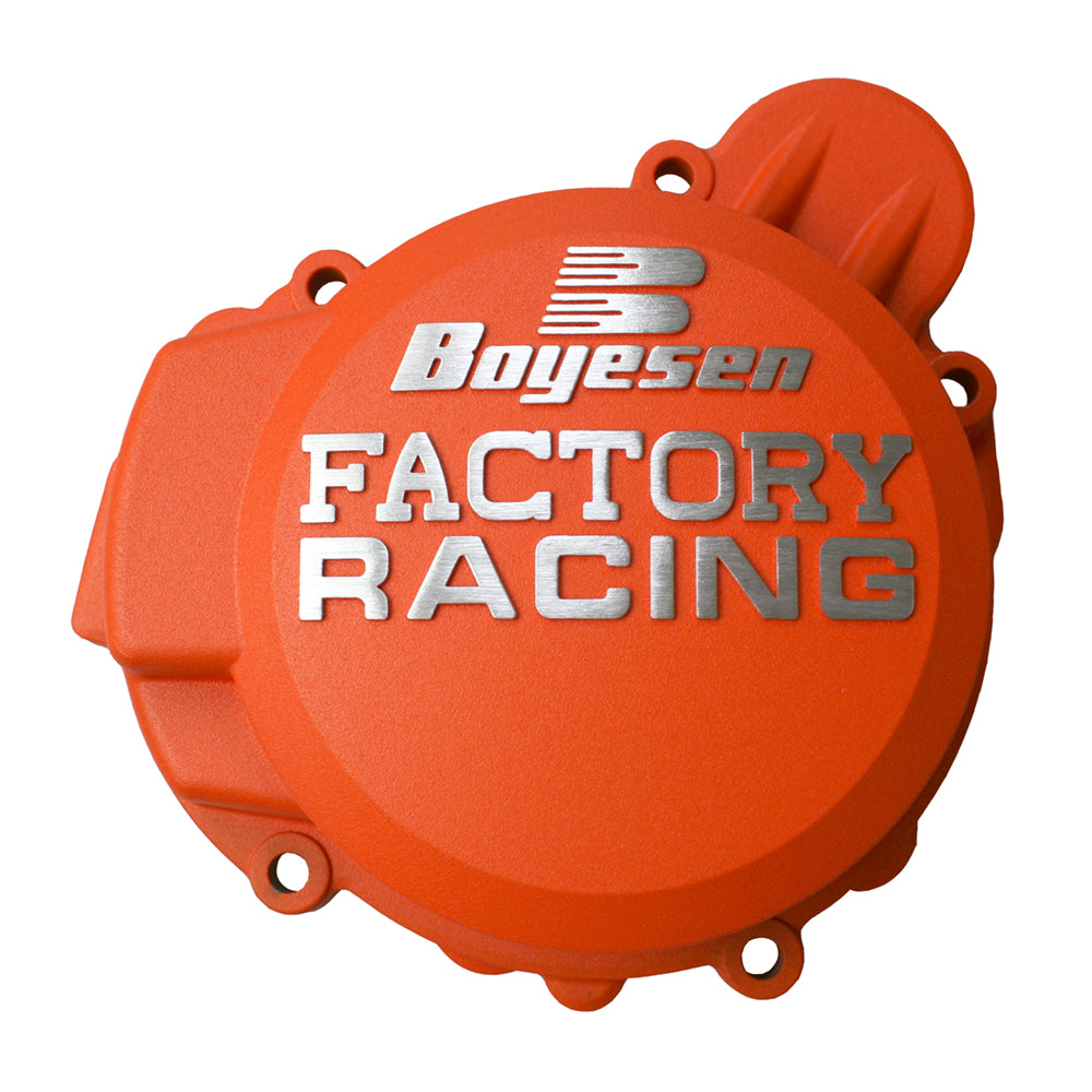 Boyesen Ignition Cover Ktm/Husky/Gas Sx65 09-22, Tc65 17-22, Mc65 21-22 Orange