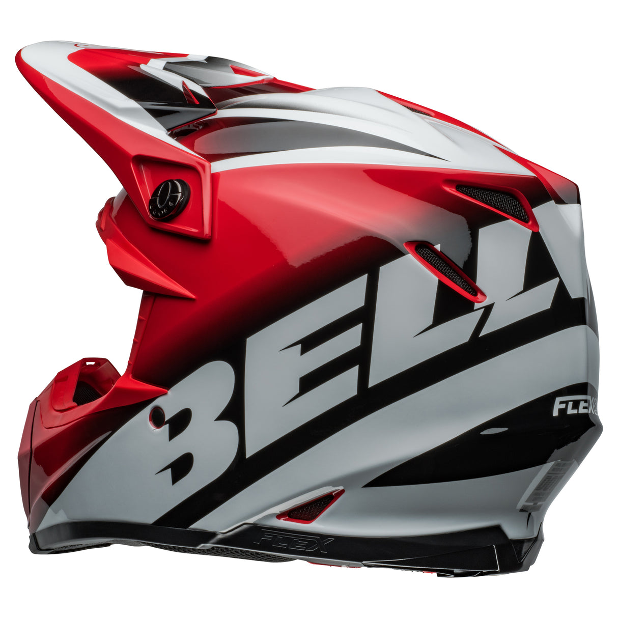 BELL MX 2024 MOTO-9S FLEX ADULT RAIL RED WHITE HELMET